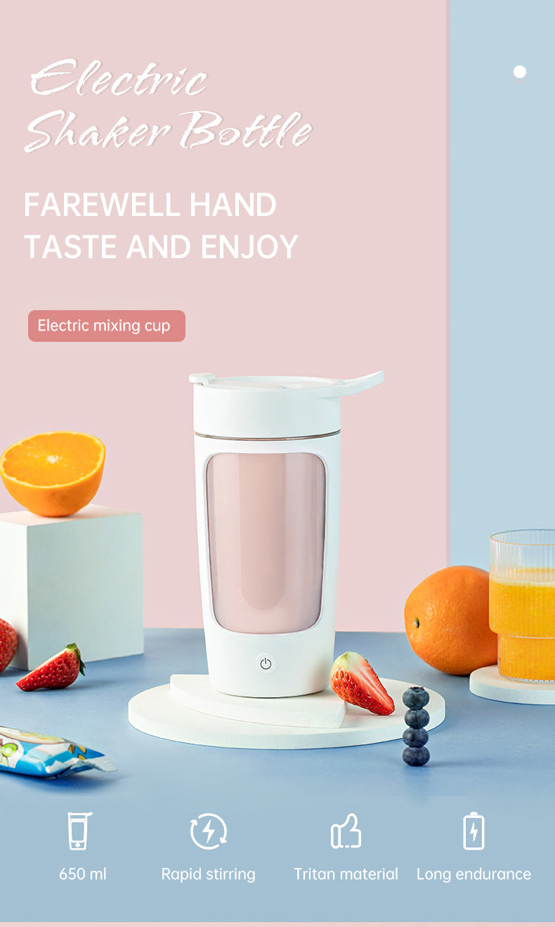 Portable cup blender smoothie fruit usb rechargeable electric hand blender mixer bottle for gym sport